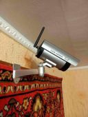 Видео камера наблюдения с антенной Wi-Fi (муляж)