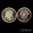 Сувенирная монета, монета Корпуса морской пехоты США