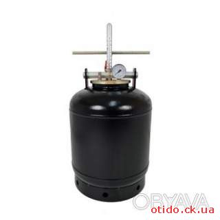 Бытовой газовый винтовой автоклав для консервации Лан-24 на 24 банок (0.5 л)/