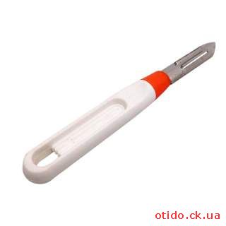 Нож с пластмассовой ручкой для очистки овощей и фруктов (экономка, с д