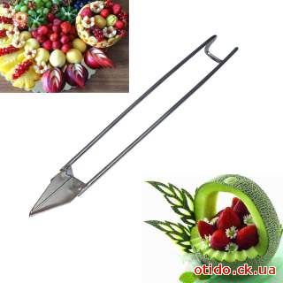 Фигурный нож для карвинга и нарезки фруктов и овощей для украшения сто