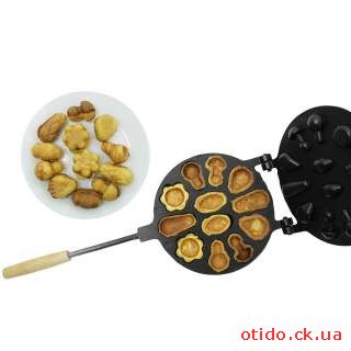 Форма для выпечки орешков и печенья орешница «Лесное Ассорти&raq