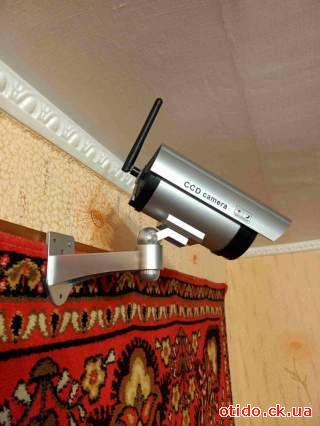 Видео камера наблюдения с антенной Wi-Fi (муляж)