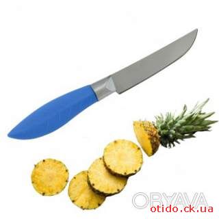 Нож кухонный для фруктов с пластиковой ручкой 19 см