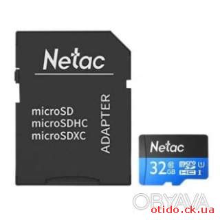 SD карта Netac 32gb с адаптером
