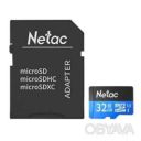 SD карта Netac 32gb с адаптером