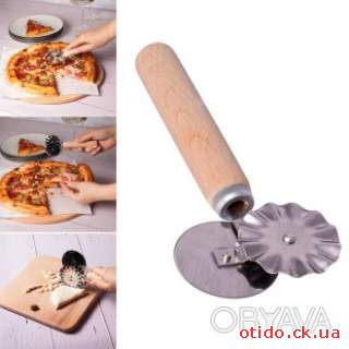 Многофункциональный соединительный нож 2 в 1 для пиццы и теста с роликом и