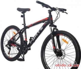 Велосипед Forte Braves 17", 27.5" (чорно-червоний)