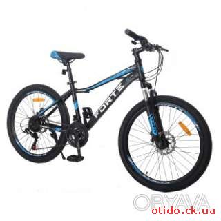 Велосипед Forte Warrior МТВ 24"/13" синьо-чорний