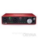 Звуковая карта Focusrite Scarlett 4i4 3rd Gen, USB 2.0