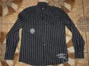 Рубашка Jack&amp; Jones хлопок, черная в полоскуsize M/46-48 оригинал