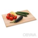 Доска кухонная разделочная деревянная из бука 33х50 см Wood&amp;Steel
