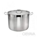 Кастрюля из нержавеющей стали с крышкой 30 л Zauberg