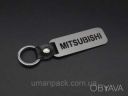 Брелок металевий. Mitsubishi. 10х2, 5см