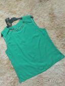 Блуза женская в цвете бирюза 46-48рр