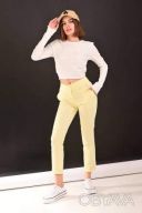 Бриджи женские в желтом цвете 46рр