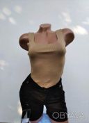 Женские шорты в комплекте с поясом в коричневом и черном цвете 25 26 27 28 29