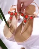 Босоніжки жіночі колір беж, розмір 40