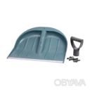 Лопата снегоуборочная пластиковая без черенка (кромка алюминиевый профиль)