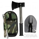 Походный туристический автомобильный набор 4 в 1 (лопата, топор, пила