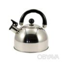 Чайник со свистком и крышкой 2.5 л из нержавеющей стали Zauberg ZB-K2.5 L