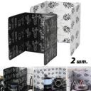 Складной алюминиевый защитный экран для газовой плиты от разбрызгивания масла