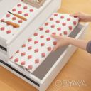 Антибактериальный противоскользящий коврик для холодильника, кухни, полок