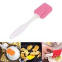 Лопатка кухонная силиконовая 18.5 см Розовый