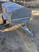 Новий причіп 230х130х40-оцинкована модель причепа