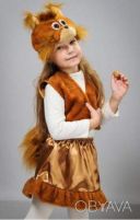 Детский новогодний костюм &quot;Белочка&quot; Белка для девочки