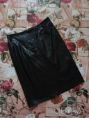 Тм Alen! Еко шкіра! Спідниця в чорному кольорі, розмір 48