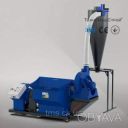 Молотковая дробилка CHOPPER - 1000 с циклоном