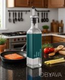 Диспенсер дозатор для масла уксуса соуса стеклянная бутылка с дозатором с