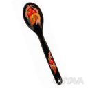 Деревянная расписная ложка 24.5 см &quot;Хохлома №3&quot;