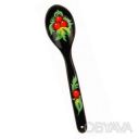 Деревянная расписная ложка 24.5 см &quot;Хохлома №4&quot;