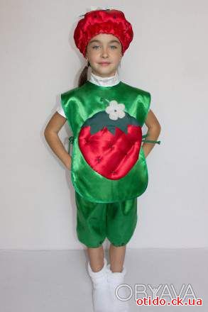 Карнавальный костюм Клубника, клубничка