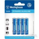 Щелочная батарейка Dynamo Alkaline AAA/LR03 4шт/уп blister Westinghouse