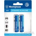 Щелочная батарейка Dynamo Alkaline AA/LR6 2шт/уп blister Westinghouse
