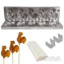 Форма для приготовления карамели леденцов и конфет &laquo;Петушки&raquo; с