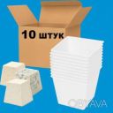 Комплект из 10 форм для изготовления мягких, сливочных