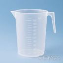 Стакан мерный пластмассовый прозрачный с ручкой для пищевых продуктов 200