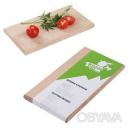 Доска кухонная разделочная деревянная из бука 14х25 см Wood&amp;Steel