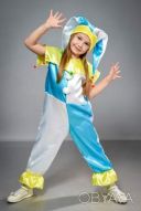 Маскарадный детский костюм &quot;Скоморох&quot; (Арлекин)