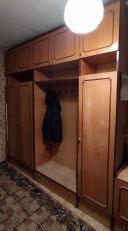 Вітальня: висота 2.40; глибина 0.45; довжина 2.45. 