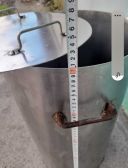 Бак харчовий з нержавіючої сталі об`ємом 66л. Товщина металу - 2 мм. Розміри: висота 60