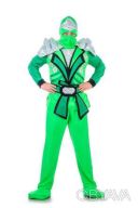 Костюм Ниндзяго зелёный для аниматора