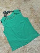 Блуза женская в цвете бирюза 46-48рр