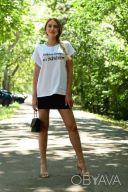 Женская футболка в белом цвете 50-52рр