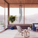 Декоративный деревянный подвесной колокольчик подвеска на дверь ловец ветра с