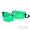 Набор из 2 корзинок пластиковых для сбора ягод с регулируемым ремнем 3.5 л